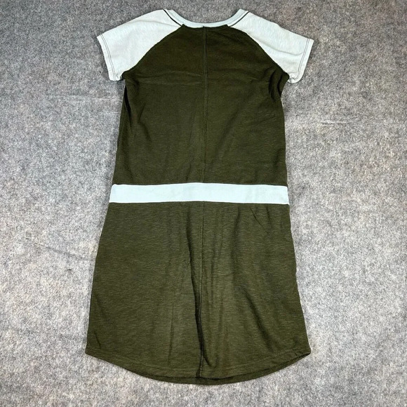 Title Nine Dress Womens Small Sweatshirt Pockets Green Casual Athleisure Outdoor - Picture 7 of 9